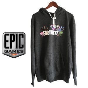 Fortnite Group Gamer Hoodie Size Large Unisex